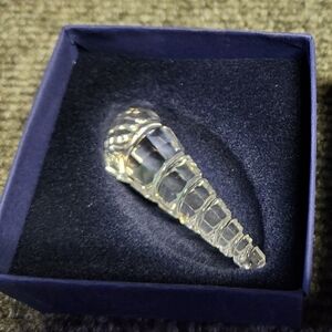 Swarovski Crystal Tower Shell Figurine (approximately 2 1/4 inches long)